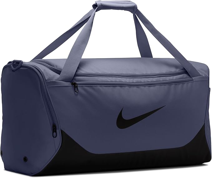 Nike Brasilia Duffel (Medium), Diffused Blue/Black/Black, MISC