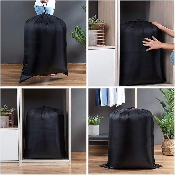 Multipurpose Extra Large Laundry Bag Storage Bag (27"x35", Pink)
