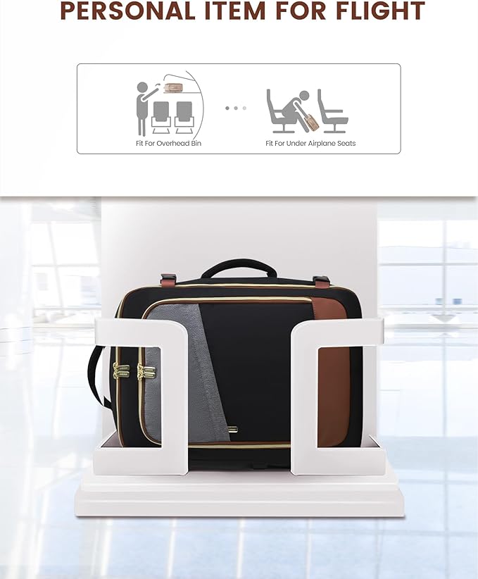 LOVEVOOK Travel Backpack for Women, 40L Carry On Backpack for Airplanes