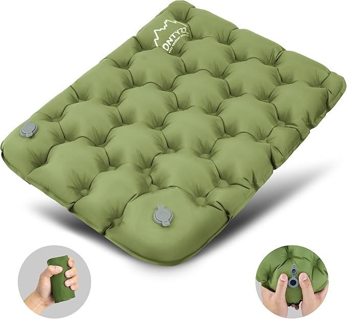 ONTYZZ Inflatable Seat Cushion Lightweight Airplane Seat Cushion Stadium Seat Travel Cushion for Climbing Hiking Office Airplane