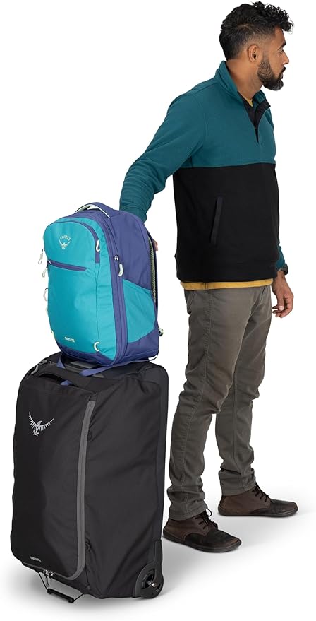 Osprey Daylite Expandable 26+6 Travel Pack, Blue Spikemoss/Alkaline