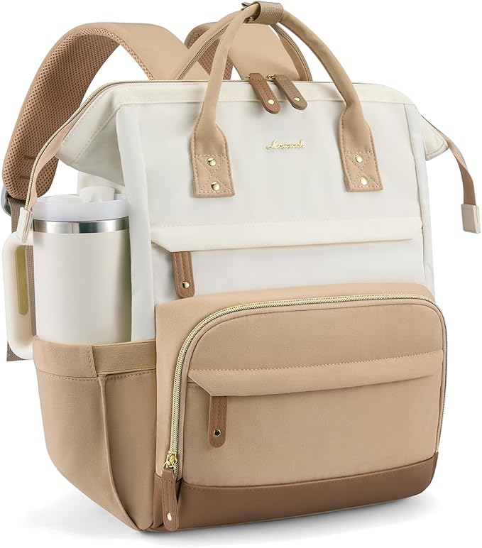 LOVEVOOK Laptop Backpack for Women, 15.6 Inch Work Business Backpacks Purse With Large Capacity