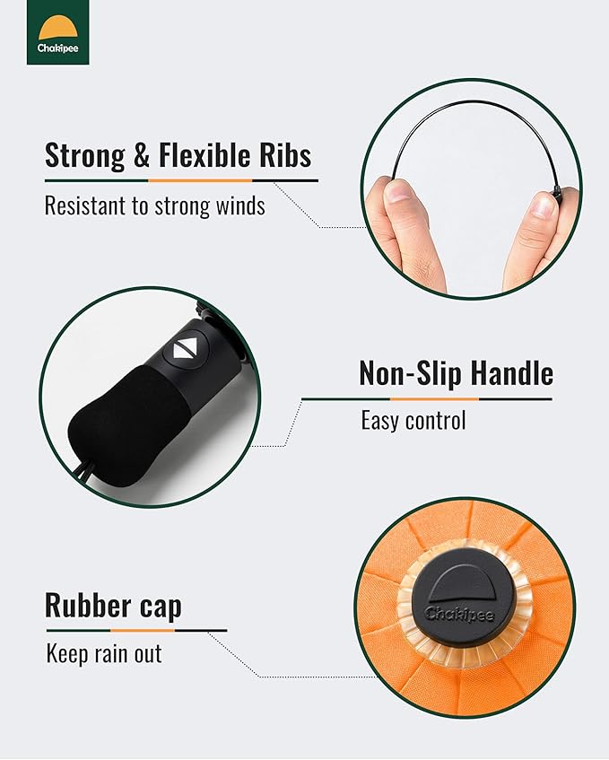 Travel Compact Umbrella Windproof - Portable Automatic for Rain, Folding Umbrella for Men and Women, Portable 210T Fabric