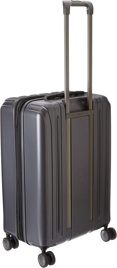 DELSEY PARIS Titanium Hardside Expandable Luggage with Spinner Wheels Checked Luggage, Graphite, Checked-Medium 25 Inch
