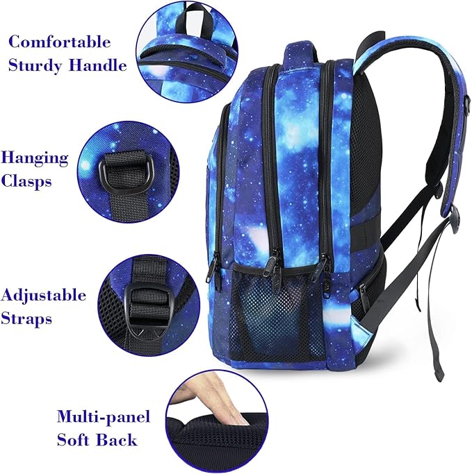 MATEIN Travel Backpack for Men Women, Anti Theft College Laptop Daypack for Men, Water Resistant Slim Travel Laptop Backpack Fits 15.6 In Computer Gifts for Him