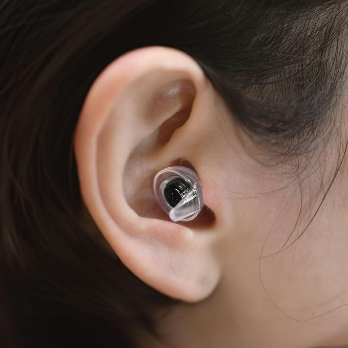 Eargasm Smaller Ears Blackout Earplugs for Concerts, Festivals, Musicians, Night-Life, Motorcycle Hearing Protection - Reusable Earplugs for Small Ear Canals, High Fidelity Noise Reduction up to 21 dB