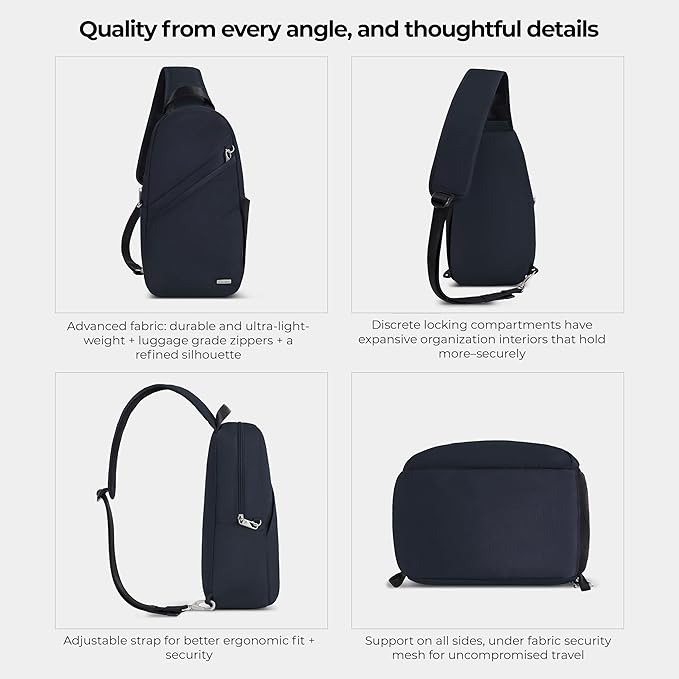 Travelon Anti-Theft Classic Sling Bag