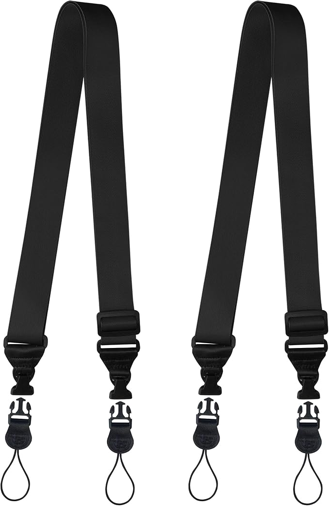 2 Pack Adjustable Shoulder Strap:Comfortable for iPad Strap Nylon Neck Lanyard for iPad/Samsung Tablet Case,Camera Binocular Crossbody Laptop Luggage Bag