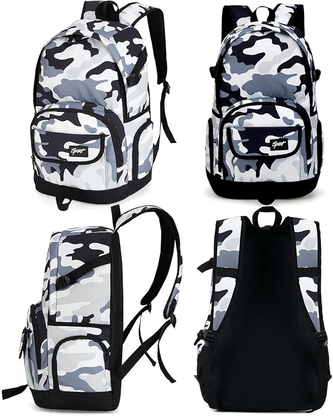 rickyh style School Backpack Travel Bag for Men & Women Lightweight College Back Pack with Laptop Compartmen