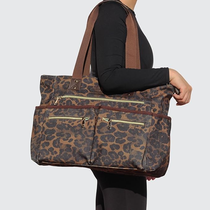 Weekender Bag Carry On Bag Overnight Tote Travel Duffle with 13 Pockets for Travel,Work，Gym,Beach,Teacher,Nurse