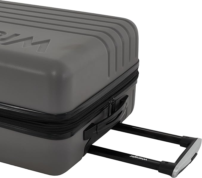 Wrangler Quest Luggage Set, Granite Gray, 3 Piece Set (30"/26"/22")