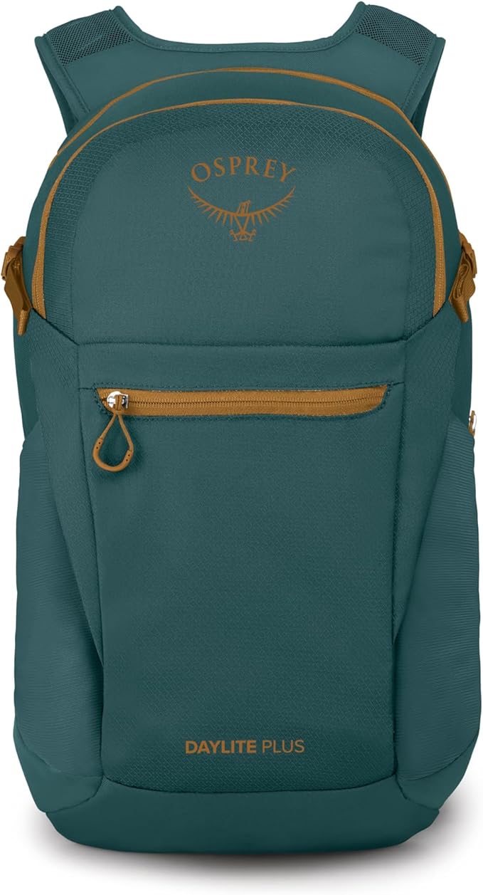 Osprey Daylite Plus Commuter Backpack - Everyday Pack with Laptop Sleeve, Bottle Pockets, and Extra Storage, Torrent Blue