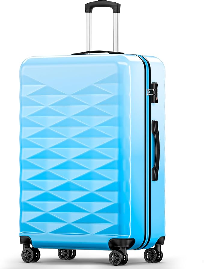 Suitour 28 inch Luggage With Spinner Wheels,Expandable Hard Shell Suitcases for Travel…