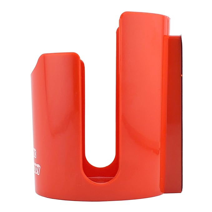 Master Magnetics Magnetic Cup Holder - Caddy for Bottles, Glasses, and Cans - Fits on Fridge, Lawnmower, Forklift, Cart, or Ladder - Heavy-Duty Magnet
