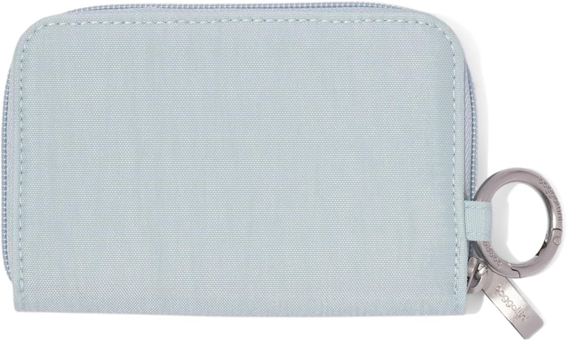 Baggallini Deluxe Card Case - Lightweight 5.5"x3.3" RFID Protected Womens Wallet Card Holder