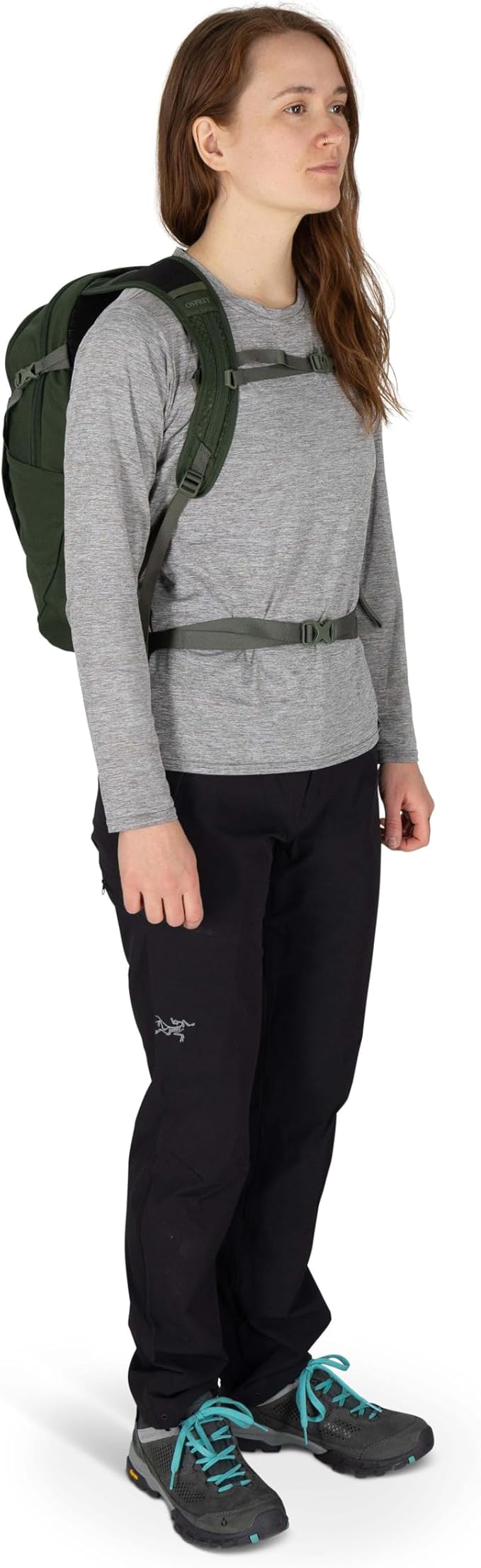 Osprey Daylite Plus Commuter Backpack – Lightweight, Everyday Pack with Laptop Sleeve and Water Bottle Pockets – Ideal for Work, School, and Travel, Seaweed Green Amazon Exclusive