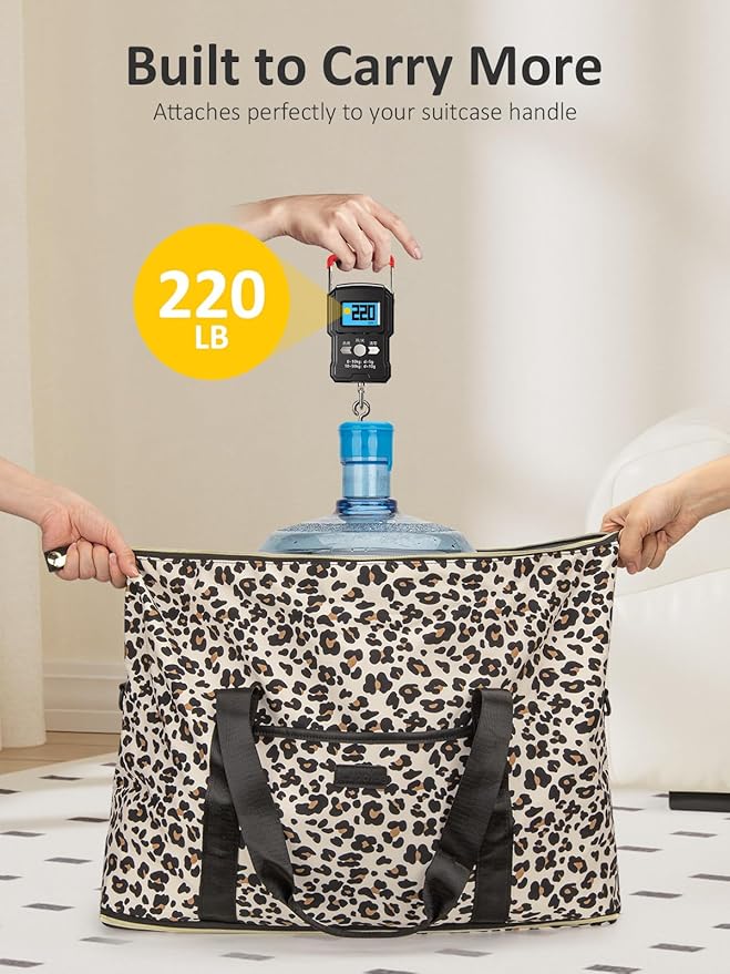 Expandable Travel Duffle Bags Weekender Overnight Bags for Women Men Hospital Bag for Women Labor Delivery with Toiletry Bag Waterproof