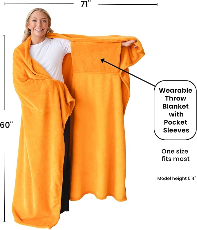 Wearable Blankets for Women, Adult Wearable Blanket Men, Mother's Day Gifts for Her, Wife Birthday Gift Ideas