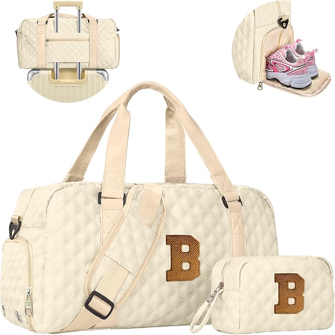 womens gifts, Carry on Bag Girls, Overnight Bag Girlfriend Birthday Kids Gifts, Gifts for Women, Mom, Sister, Teacher, Teen Girls