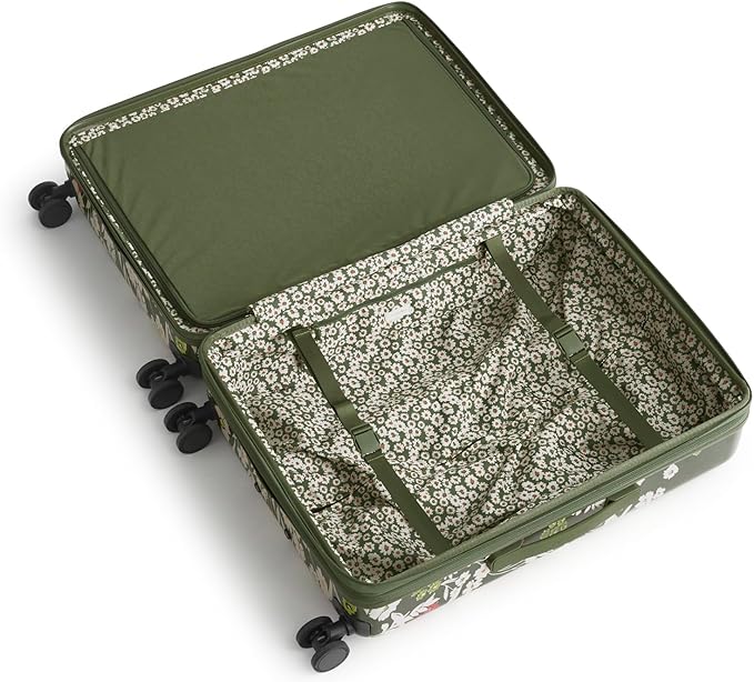 Hardside 3 Piece Luggage Set, Breezy Meadow, One Size