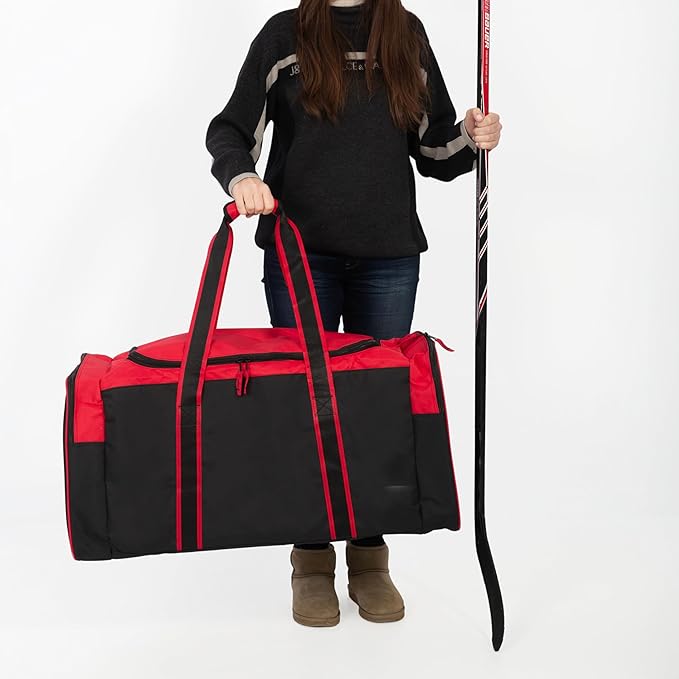 Jetstream Heavy Duty Multi Pocket Durable Sports Gym Equipment Travel Duffel Bag