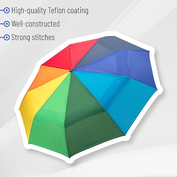 Mr. Pen- Windproof Travel Umbrella, Automatic Umbrellas for Rain, Compact