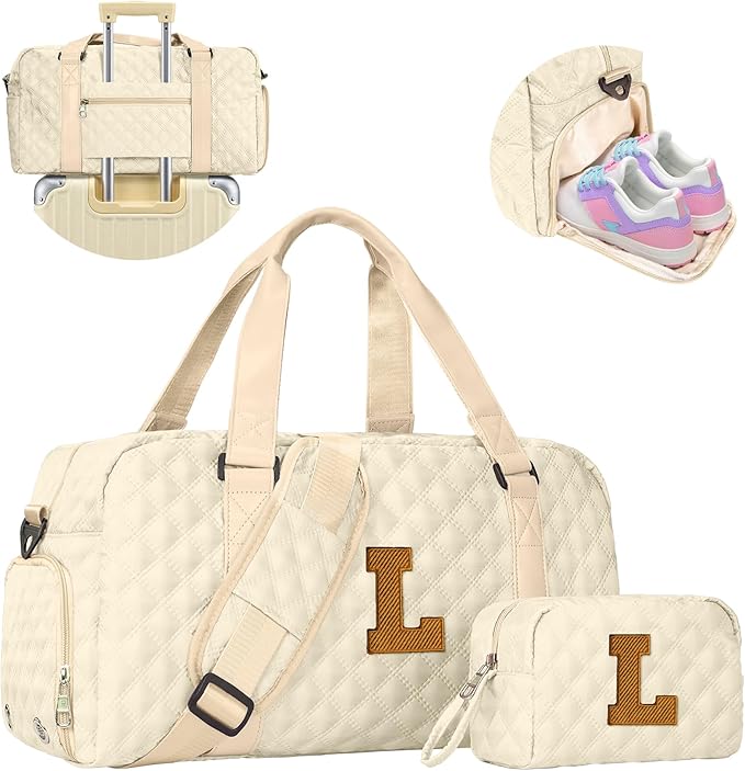Gifts for Women Girls Kids: Duffel Overnight bags, Dance Cheer bag Sports for Girl, Gymnastics Bags, Birthday Gifts for Women Girls Kids Teens Mom Teacher Friends