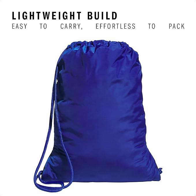 adidas Alliance Sackpack – Drawstring Backpack for Sports, Small Gym Bag
