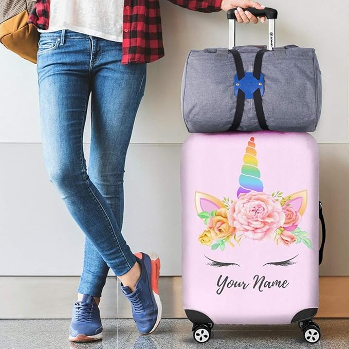 Bag Bungee, Luggage Bungee - Luggage Straps Suitcase Adjustable Belt – an Adjustable and Portable Travel Suitcase Accessory (1-Pack,Blue)