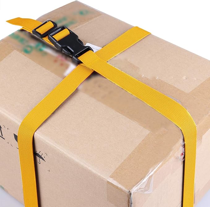 MAGARROW 78" x 1" Strap Buckle Packing Straps Adjustable 1-Inch Belt