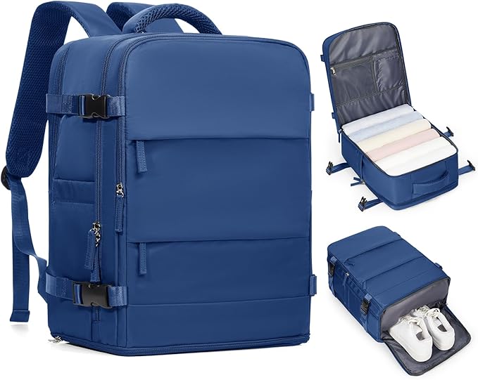 coofay Travel Backpack for Men Women Carry on Backpack for Airplanes Personal Item Bag for Traveling on Airplane Traveling Backpacks Airback Backpacks for Travel Mochila de Viaje