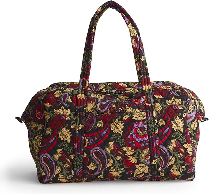 Vera Bradley Women's Miramar Weekender Travel Bag - Premium Cotton