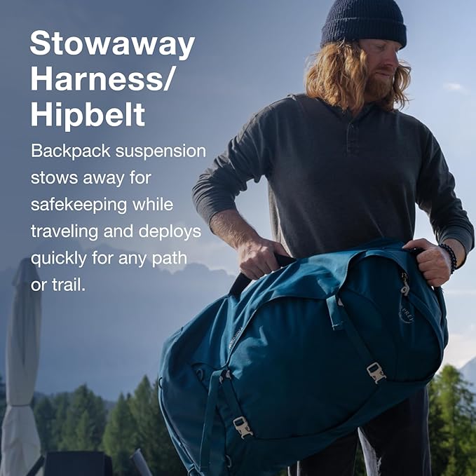 Osprey Fairview 40L Women's Travel Backpack, Night Jungle Blue