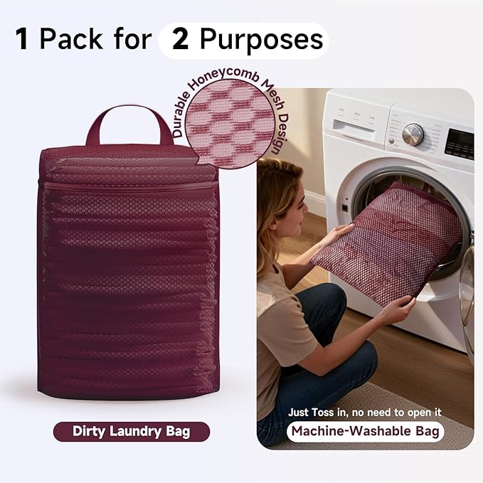 11 Set / 9 Set Packing Cubes for Travel,Gifts for Women Mom Kids,TSA Approved Bags for Makeup, Cosmetic, Toiletry, Organizers for Suitcase Carry On,Cruise Essentials Airplane Accessories,Burgundy