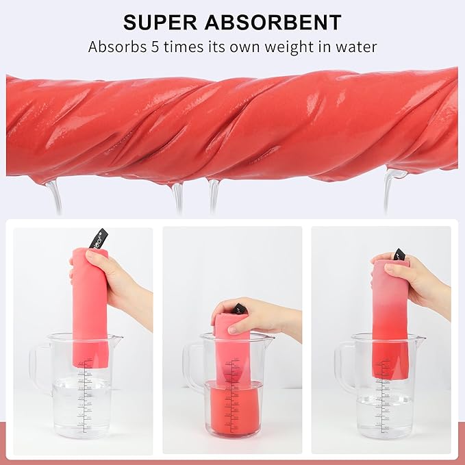Rainleaf Microfiber Towel Perfect Travel & Gym & Camping Towel. Quick Dry - Super Absorbent - Ultra Compact - Lightweight. Suitable for Trip, Beach, Shower, Backpacking, Pool