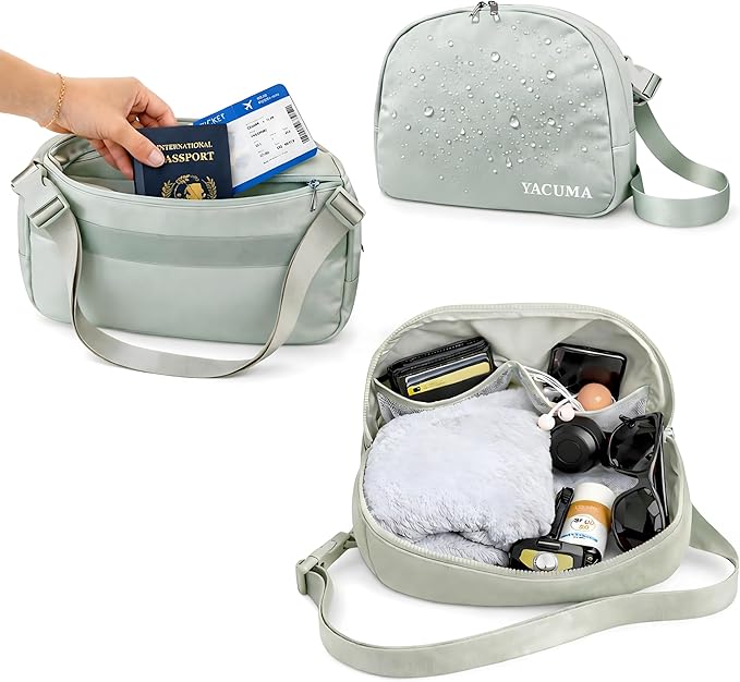 Travel Blanket Airplane – Ultra Soft Flannel 40”x60”, Cozy Compact Blanket with Organizer Bag, Lightweight Comfort for Flights & Home