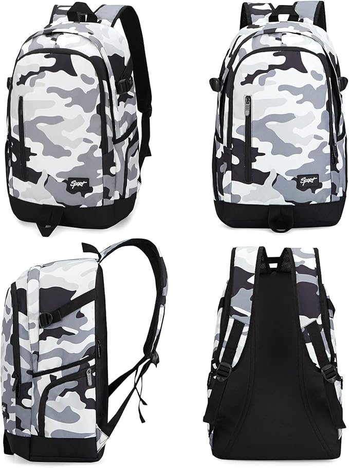 rickyh style School Backpack Travel Bag for Men & Women Lightweight College Back Pack with Laptop Compartmen