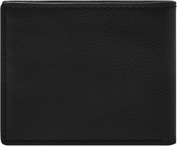 Fossil Men's Everett Leather Bifold with Flip ID Wallet