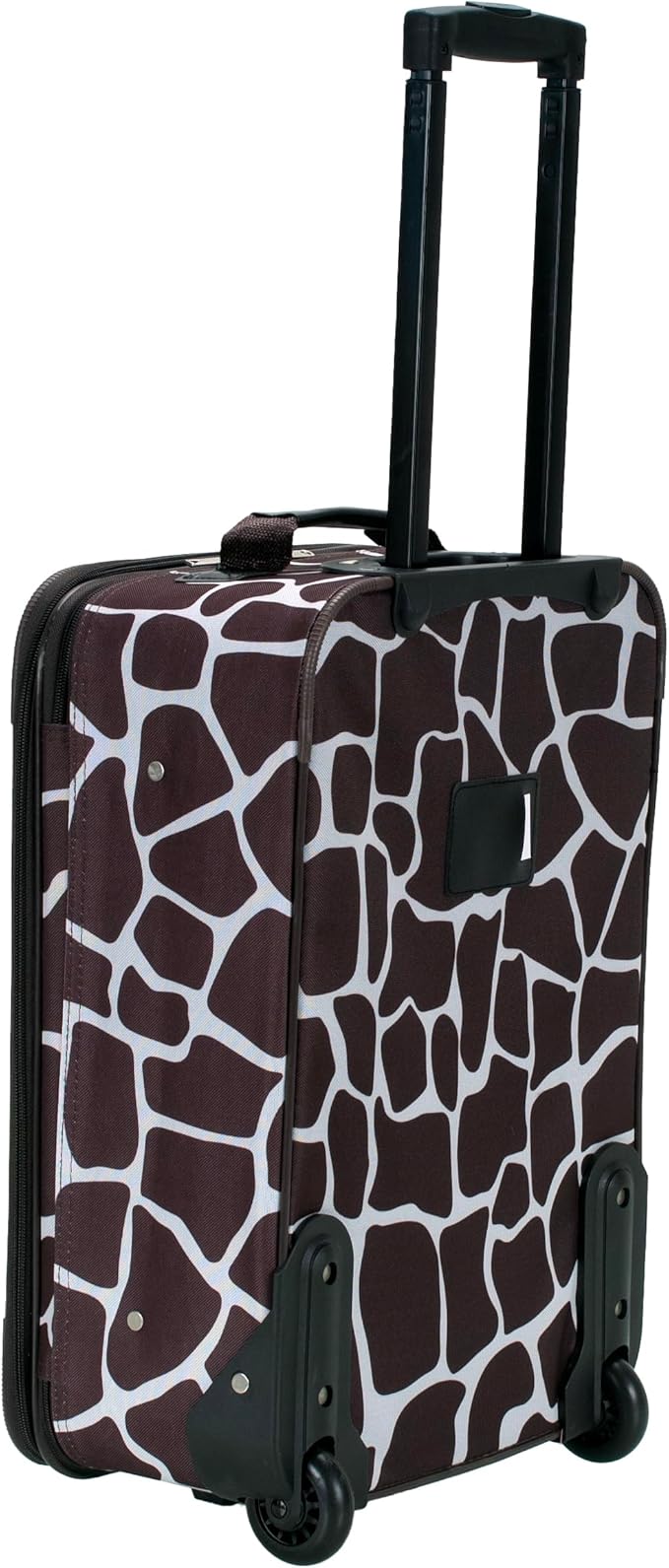 Rockland Fashion Softside Upright Luggage Set, Expandable, Giraffe, 2-Piece (14/19)