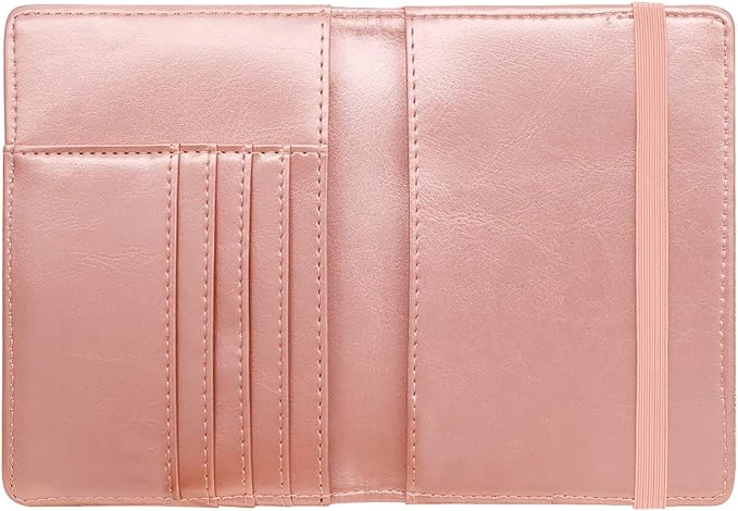 Travel Passport Holder Cover RFID Blocking Cute Slim Passport Wallet for Women