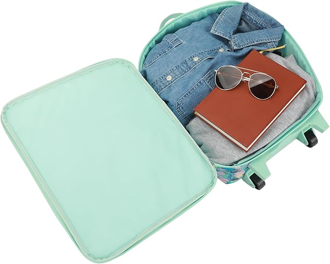 Bioworld Disney's Stitch Kids' 14" 4-Piece Travel Value Set Carry on Luggage