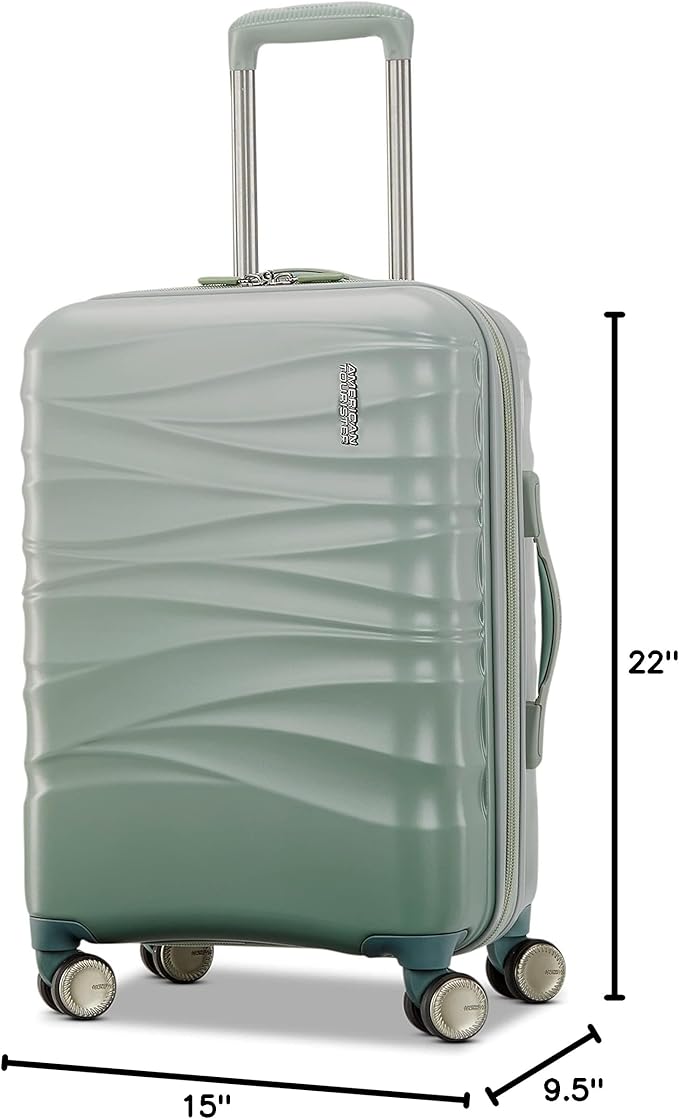 American Tourister 20-inch Spinner, Sage Green, 20-inch Spinner