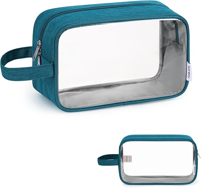 Narwey Travel Toiletry Bag for Women Traveling Dopp Kit Men Travel Bag for Toiletries Cosmetic Bag Makeup Bag Medicine Bag for Traveling