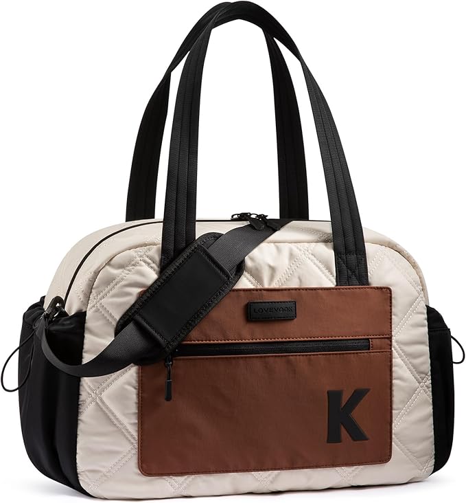 LOVEVOOK Gym Bag for Women, Lightweight Travel Duffle Bag with Wet Pocket, Personal Item Carry On Weekender Overnight Bags for Woman Gym, Yoga, Hospital, Weekend Trips
