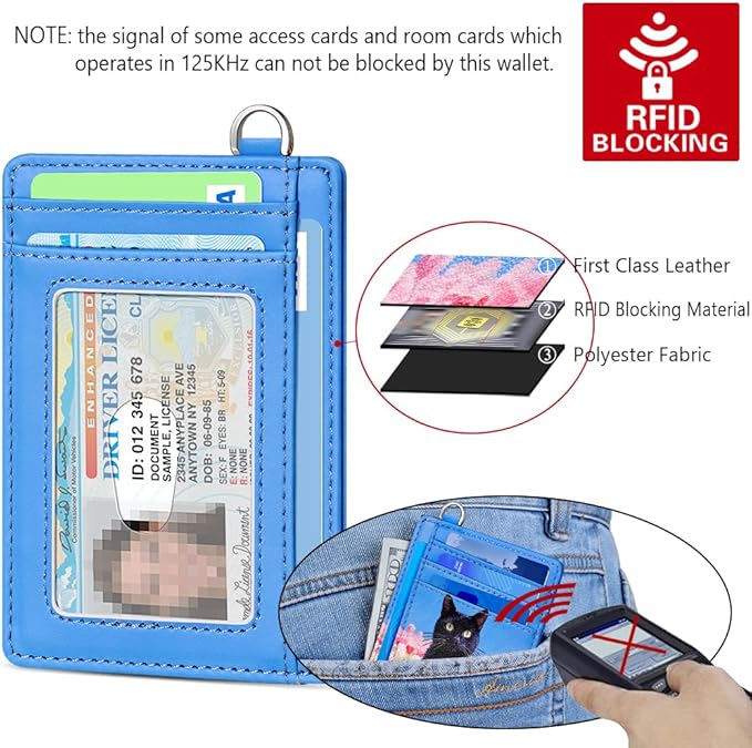 FurArt Slim Minimalist Wallet, Front Pocket Wallets, RFID Blocking, Credit Card Holder for Men