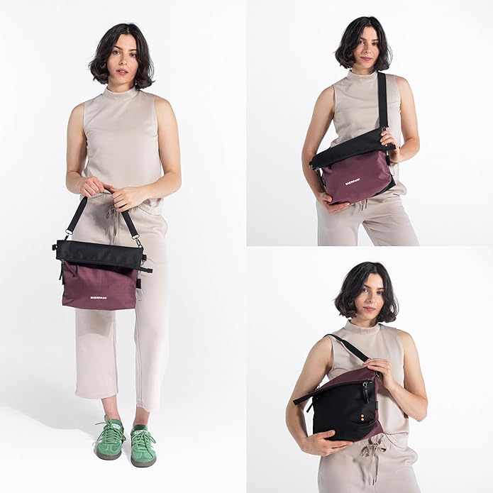Sherpani Vale, Anti Theft Versatile Crossbody Bag, Fashion Tote Bag, Travel Shoulder Bag, Designer Handbag for Women