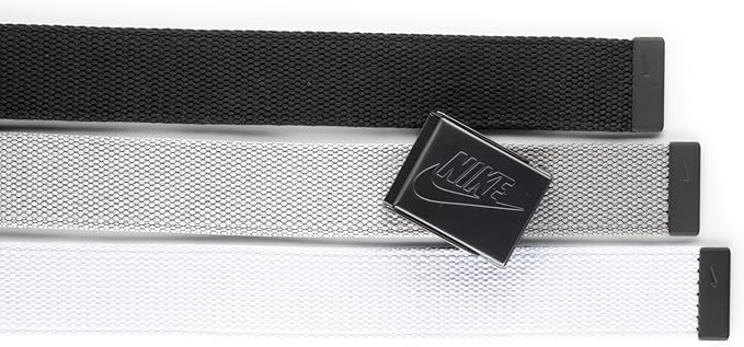 Nike Men's 3 Pack Web Belt