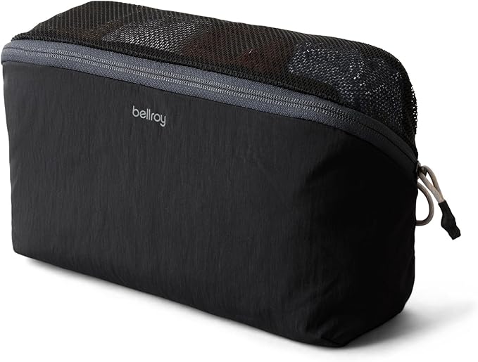 Bellroy Packing Cube 4L (Organizer Packing Pouch with Internal Zip Pocket and Durable, Lightweight Design) - Black