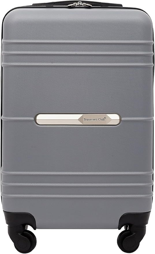 Travelers Club 22" Richmond Spinner Carry-On Luggage, Charcoal