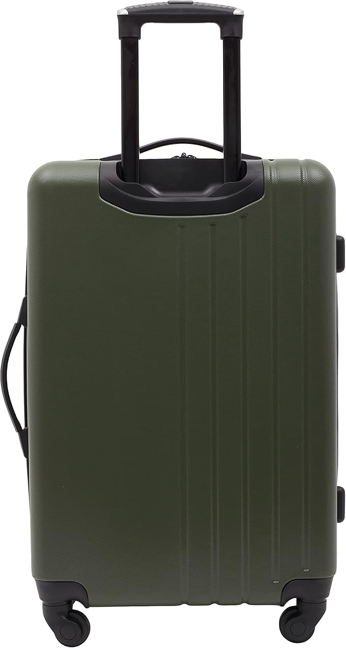 Wrangler Quest Luggage Set, Olive Green, 3 Piece Set (30"/26"/22")